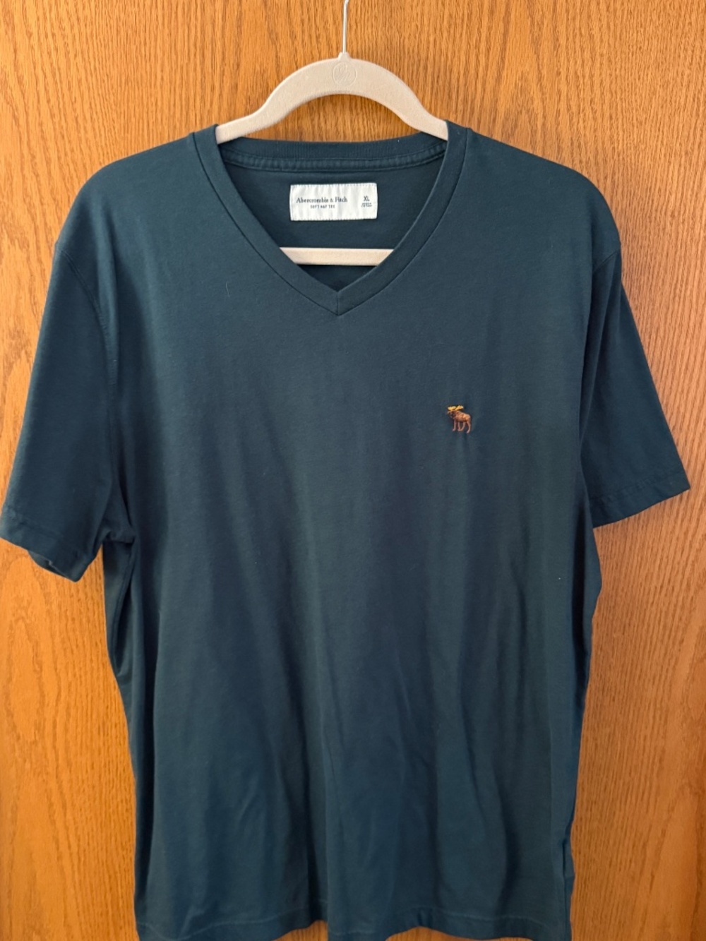 Mens XL hunter green Abercrombie & Fitch t shirt